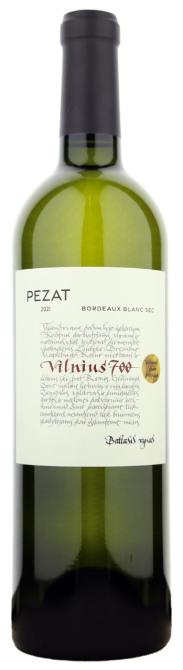 Pezat Vilnius 700 Bordeaux Blanc Sec AOC 2021