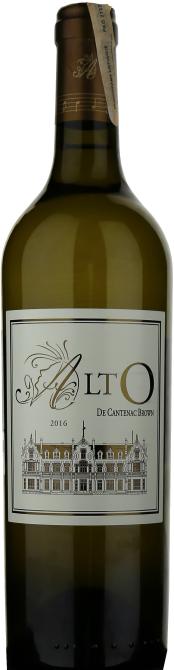 AltO De Cantenac Brown  Bordeaux Blanc AOC 2016