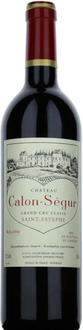 Château Calon-Segur Saint-Estèphe Grand Cru AOC 1996 