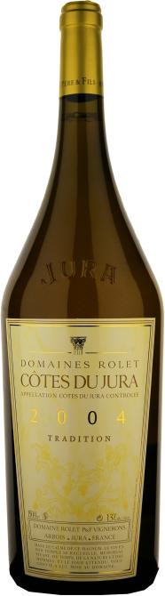 Domaine Rolet Tradition Chardonnay Savagnin Cotes du Jura AOC 2004 1,5L