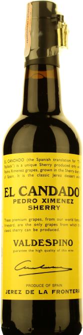 Bodegas Valdespino El Candado Pedro Ximenez Jerez DO