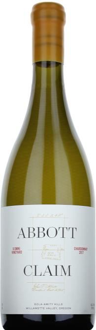 Abbott Claim X Omni Vineyard Chardonnay Eola - Amity Hills Oregon 2017 