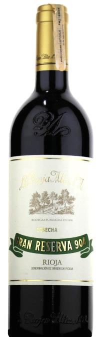 La Rioja Alta Gran Reserva 904 Rioja DOC 2015 