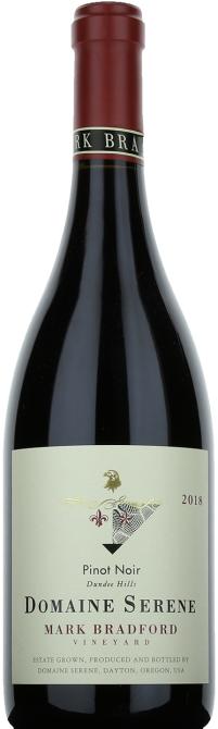 Domaine Serene Mark Bradford Pinot Noir Dundee Hills Oregon 2018 