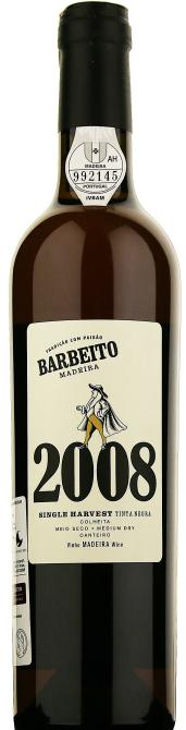 Barbeito Single Harvest Medium Dry Colheita Madeira DOC 2008 