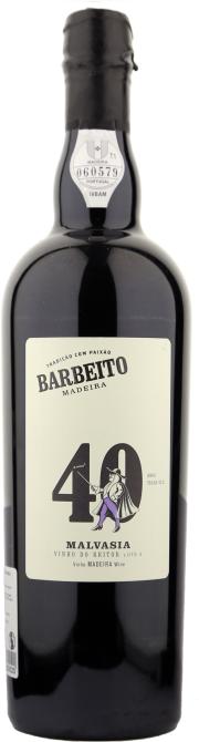 Barbeito Malvasia 40 Year Old - Vinho do Reitor Madeira DOC