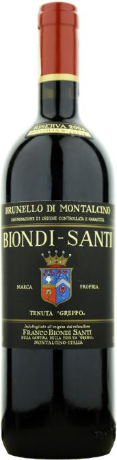 Biondi Santi Tenuta Greppo Riserva Brunello di Montalcino DOCG 2004 