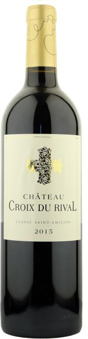 Chateau Croix du Rival Lussac-St-Emilion AOC 2015 