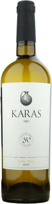 Karas baltasis sausas vynas 2019