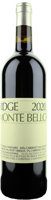 Ridge Monte Bello Cabernet Sauvignon 2020 