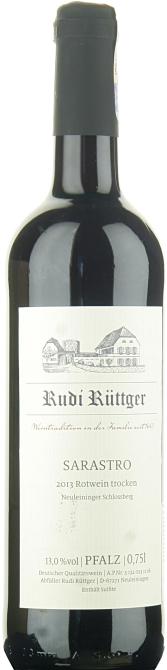 Rudi Ruttger Sarastro Rotwein Trocken 