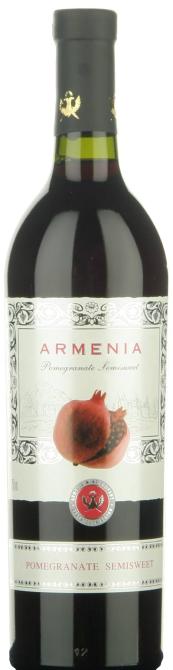 Armenia Pomegranate Semi-Sweet Wine