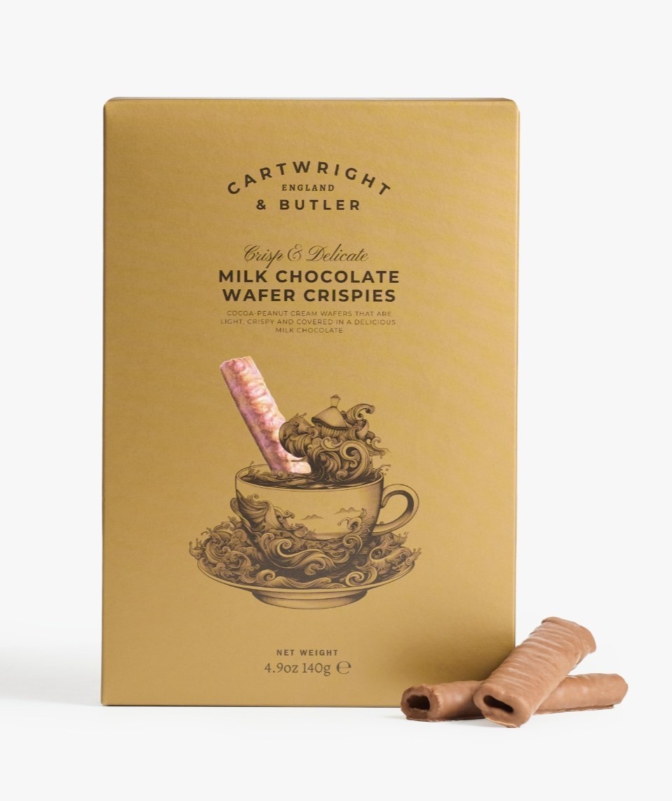 Cartwright&Butler Milk Chocolate Wafer Crispies 140 g