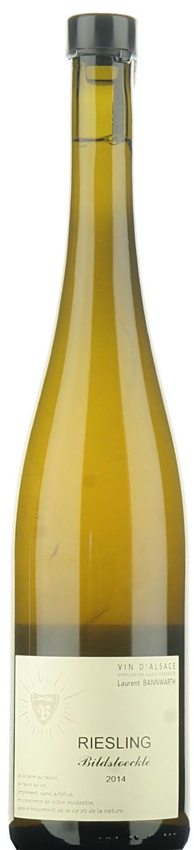 Laurent Bannwarth Riesling Bildstocckle Vin d'Alsace AOC 2014