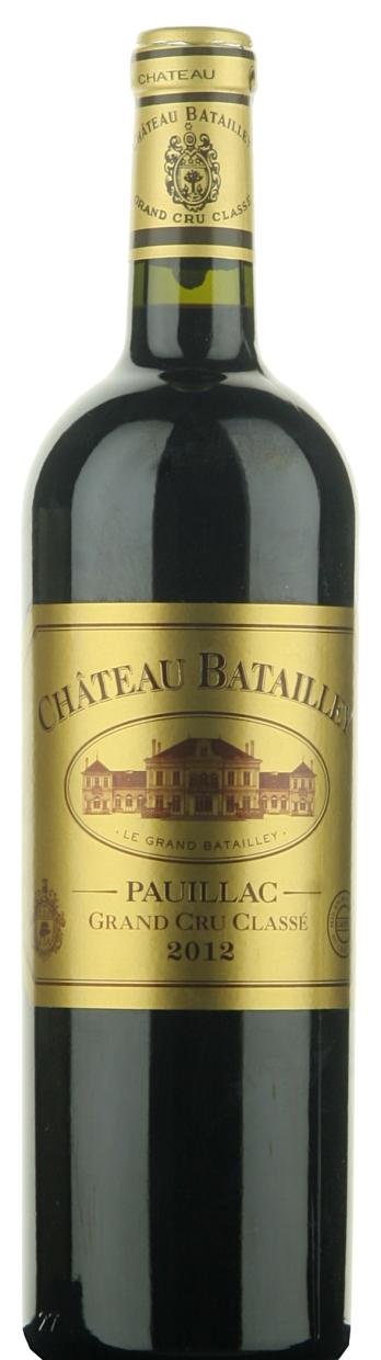 Chateau Batailley 5eme Grand Cru Classe Pauillac AOC 2012