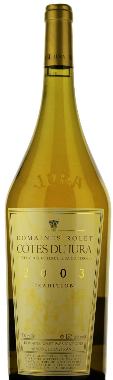 Domaine Rolet Cotes du Jura Tradition Chardonnay Savagnin AOC 2003 1,5 L