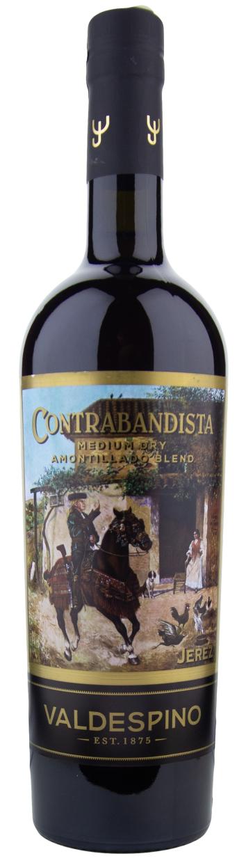 Bodegas Valdespino Contrabandista Amontillado Medium Dry Jerez DO