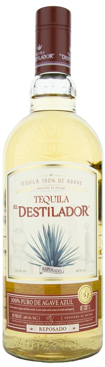 Tequila El Destilador Clasico Reposado