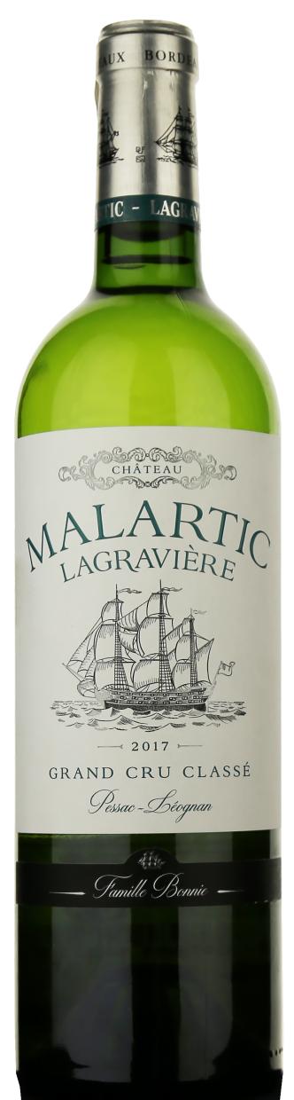 Chateau Malartic Lagraviere Blanc Cru Classe Pessac Leognan AOC 2017 