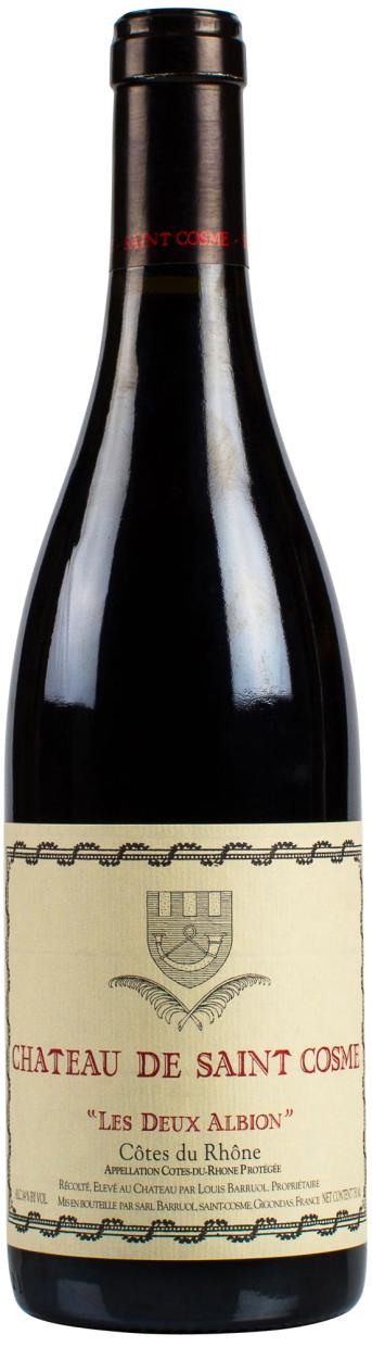 Chateau de Saint Cosme Les Deux Albion Cotes Du Rhone AOP 2017 1.5L 