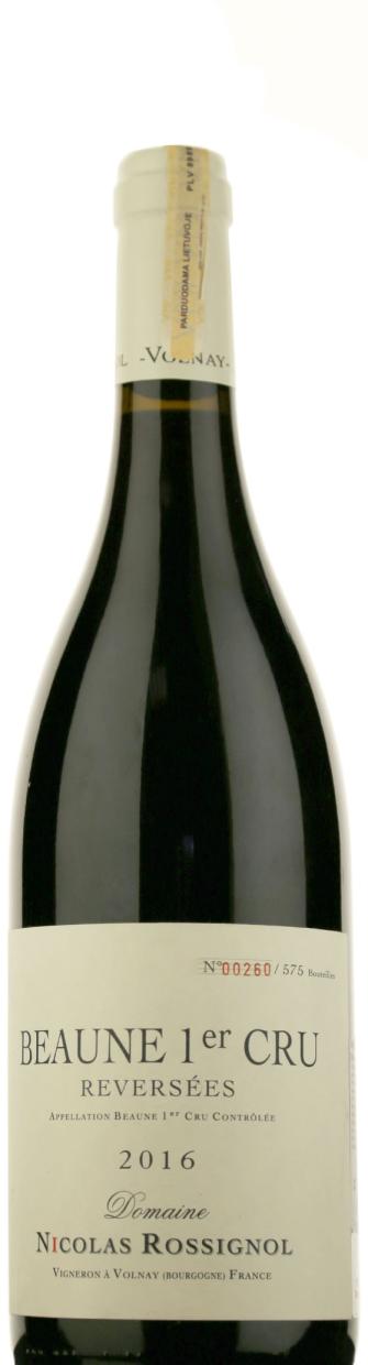 Nicolas Rossignol Reversees Beaune 1er Cru AOC 2016 