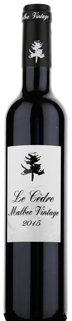 Château du Cèdre Malbec Vintage vin de Liqueur 2015 0,5L