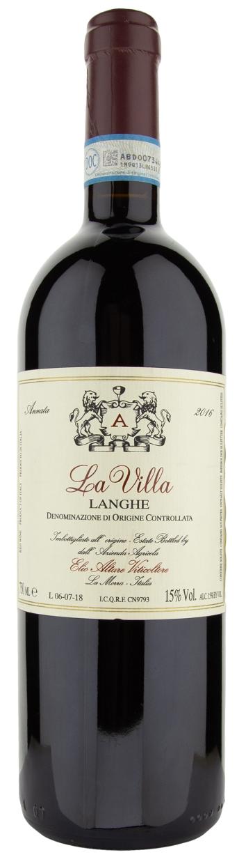 Elio Altare La Villa Rosso Langhe  DOC 2016 