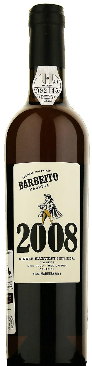 Barbeito Single Harvest Medium Dry Colheita Madeira DOC 2008 