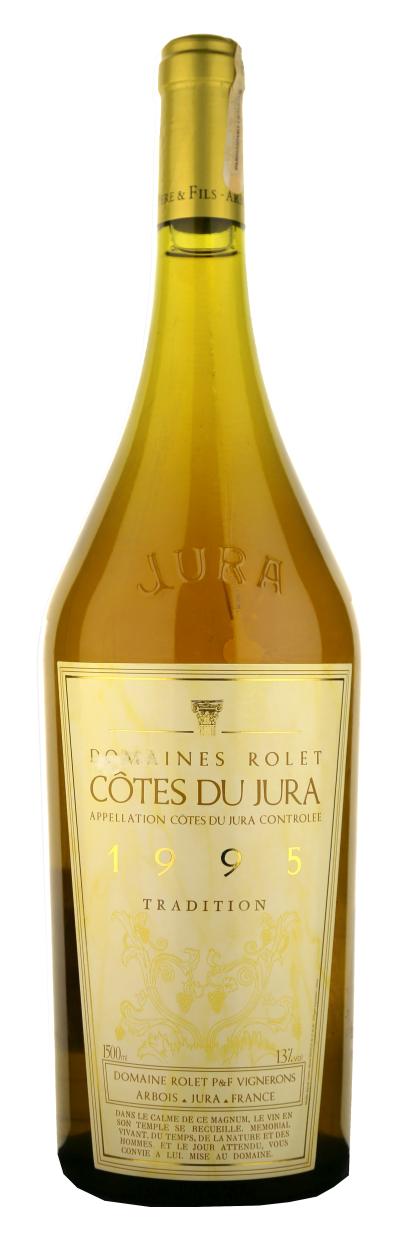 Domaine Rolet Tradition Chardonnay Savagnin Cotes du Jura AOC 1995 1,5L