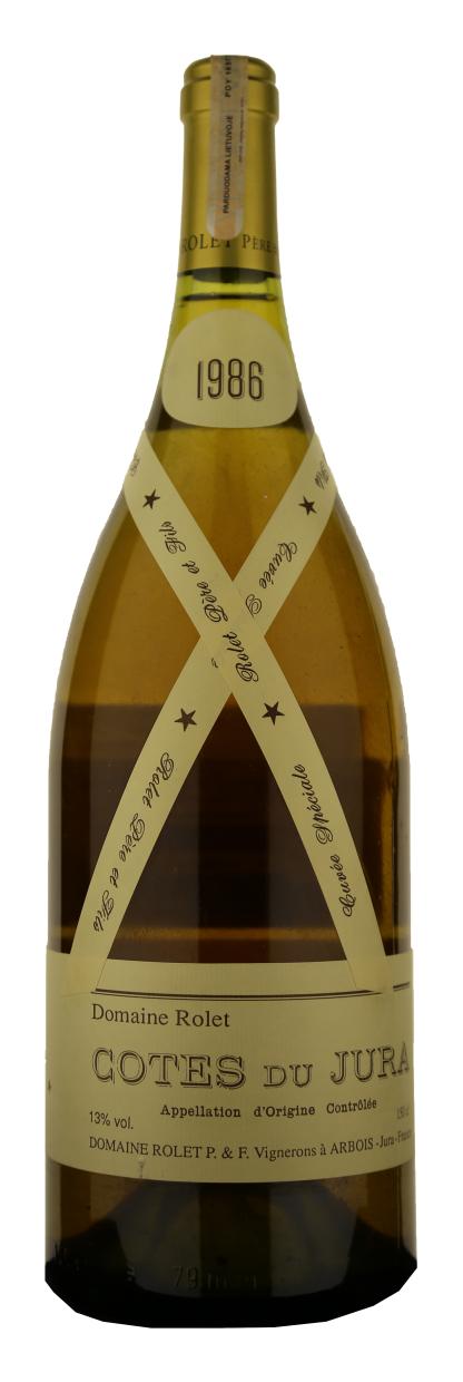 Domaine Rolet  Chardonnay Savagnin Cotes du Jura AOC 1986 1,5L