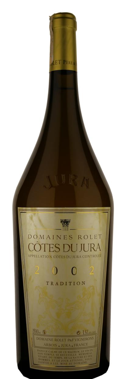 Domaine Rolet Tradition Chardonnay Savagnin Cotes du Jura AOC 2002 1,5L