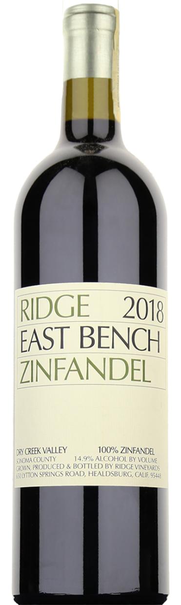 Ridge Zinfandel East Bench 2018 