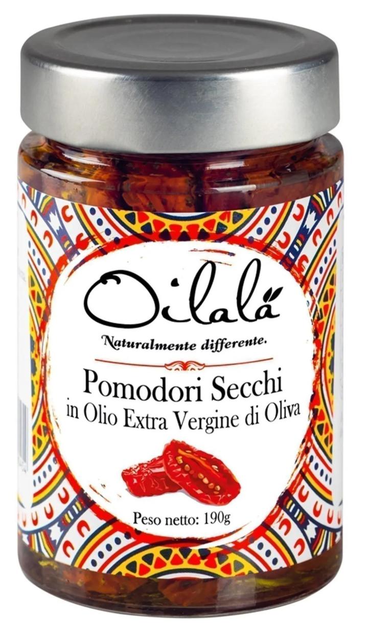 Oilala Sun Dried Tomatoes in Extra Virgin Olive Oil 190 g