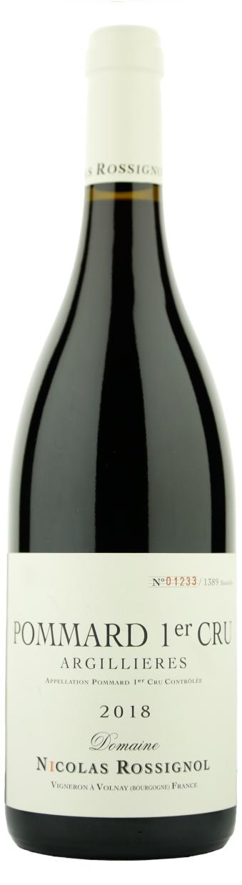 Nicolas Rossignol Argillieres Pommard 1er Cru AOC 2018