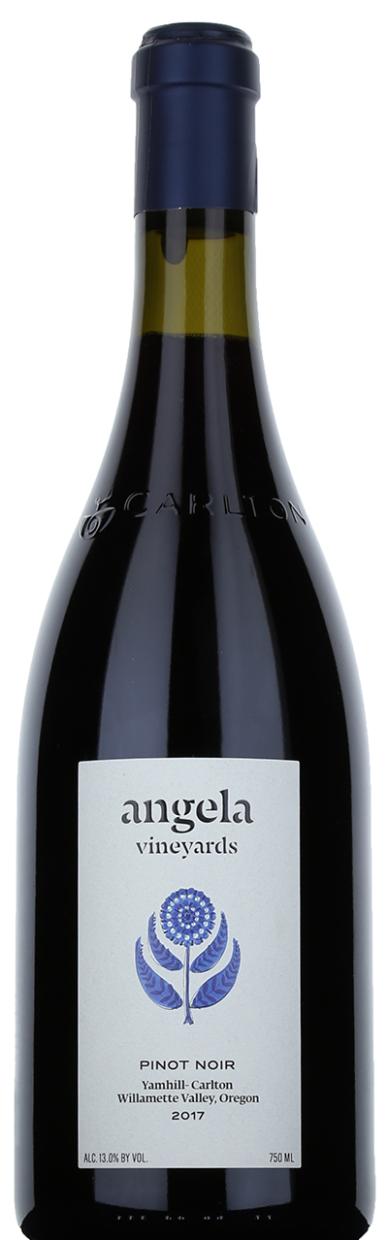 Angela Vineyards Pinot Noir Yamhill - Carlton Oregon 2017 