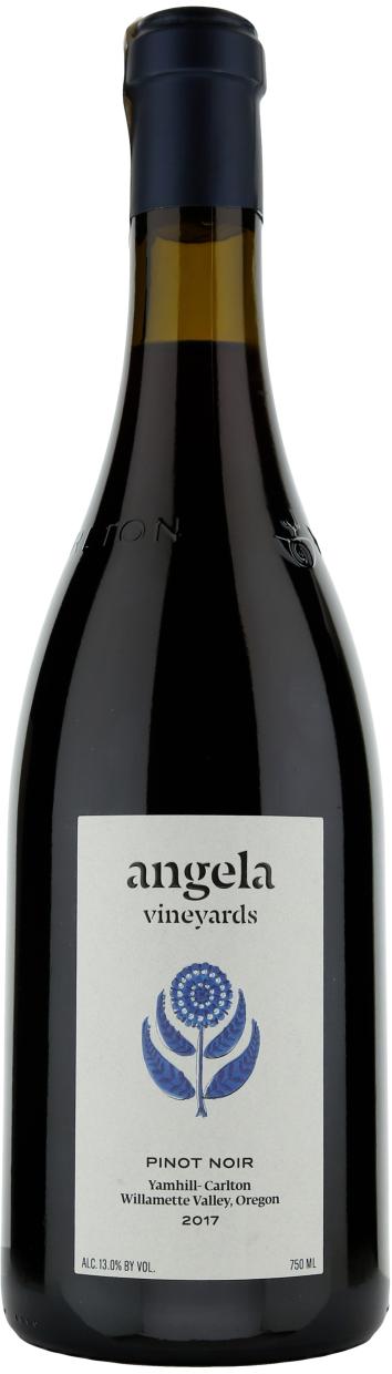 Angela Vineyards Pinot Noir Yamhill - Carlton Oregon 2017 