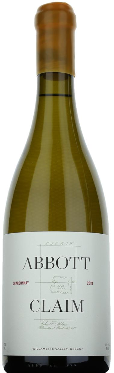 Abbott Claim Chardonnay Willamette Valley Oregon 2018 