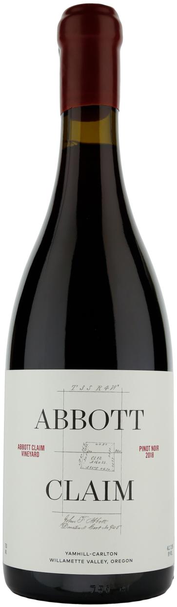 Abbott Claim Orientate Pinot Noir Yamhill - Carlton Oregon 2018 