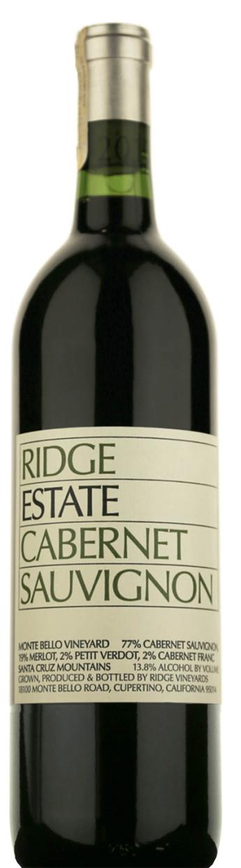 Ridge Cabernet Sauvignon Estate 2018 1,5