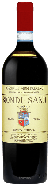 Biondi Santi Tenuta Greppo Rosso di Montalcino DOC 2019