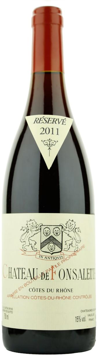 Chateau de Fonsalette Reserve Cotes du Rhone AOC 2011