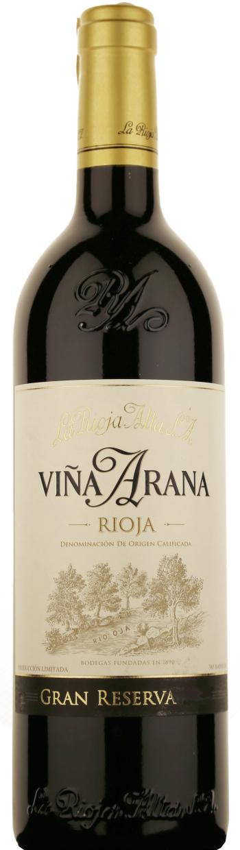 La Rioja Alta Viña Arana Gran Reserva Rioja DOC 2016