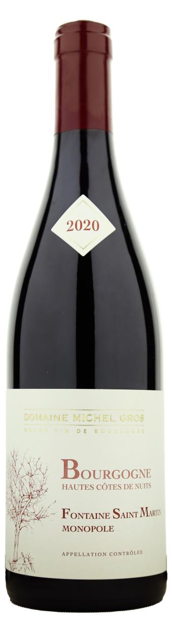 Michel Gros Bourgogne Hautes-Côtes Nuits Fontaine St Martin Rouge 2020 