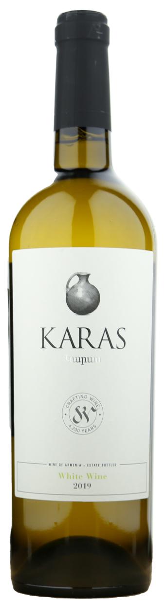 Karas baltasis sausas vynas 2019