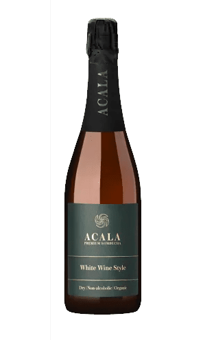 Kombučia gėrimas Acala White Wine Style 0.75 L