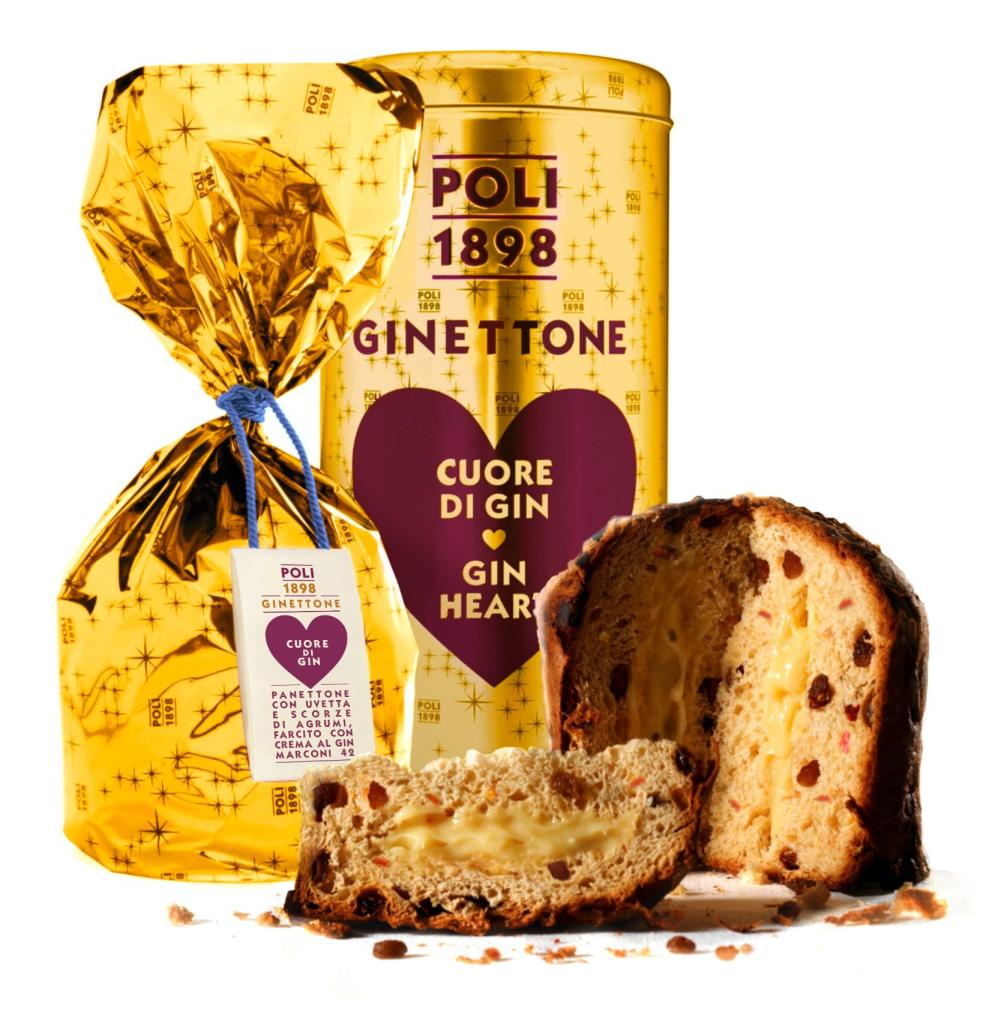 Poli Jacopo Panettone (su džinu) pyragas 950 g. (išankstinė prekyba) 