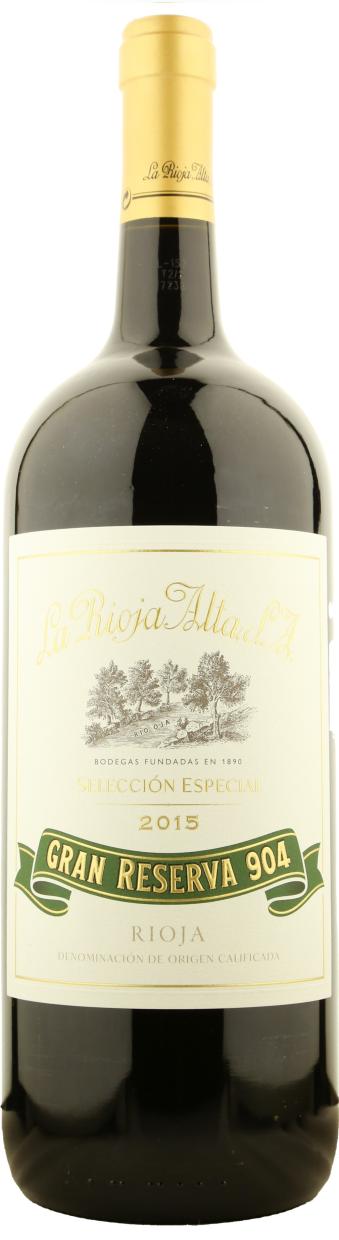 La Rioja Alta Gran Reserva 904 Rioja DOCa 2015 1,5L 