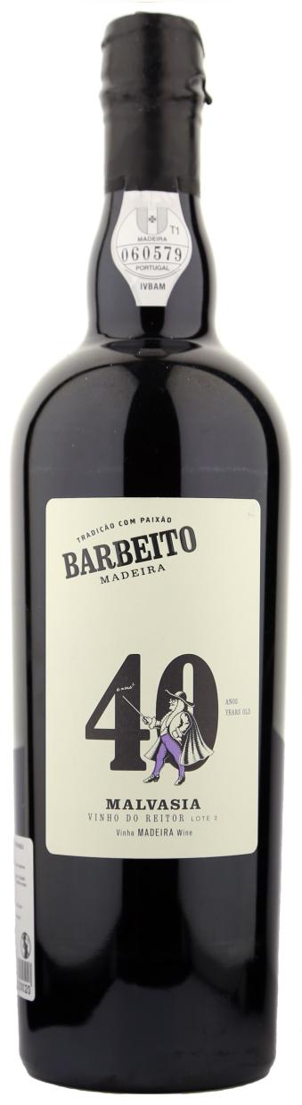 Barbeito Malvasia 40 Year Old - Vinho do Reitor Madeira DOC