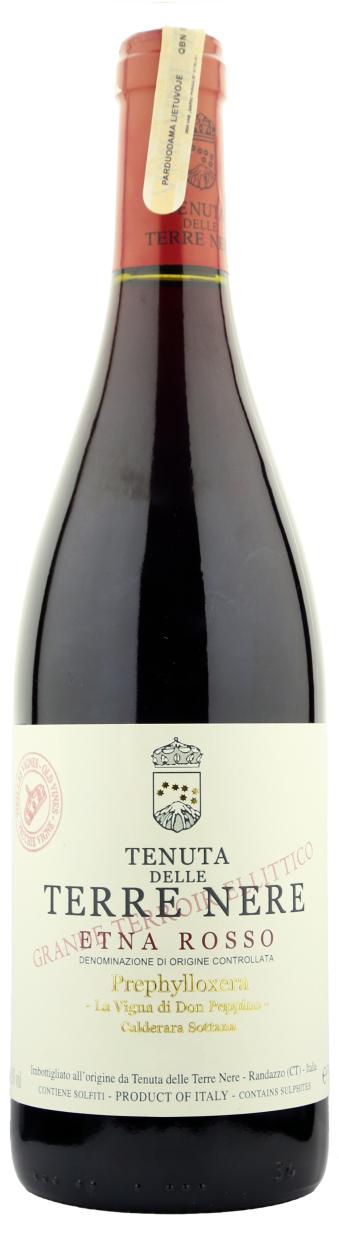 Tenuta delle Terre Nere Calderara Sottana Prephylloxera le Vigne di Don Peppino Etna Rosso DOC 2020 