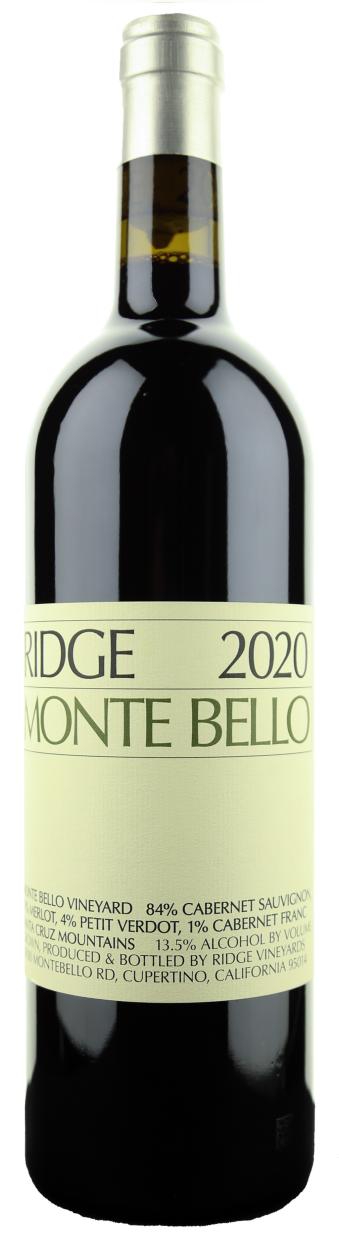 Ridge Monte Bello Cabernet Sauvignon 2020 